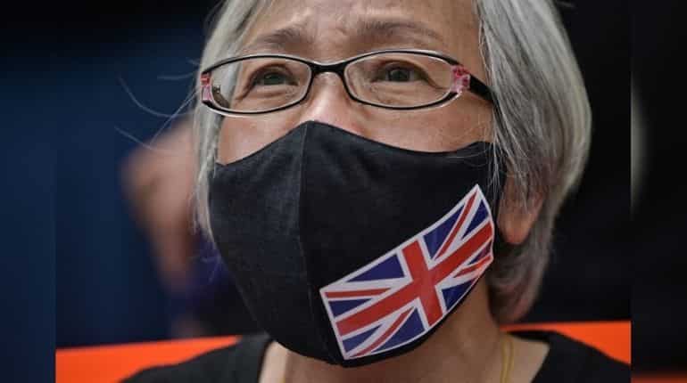 Hong Kong's 'Grandma Wong' arrested for solo Tiananmen protest