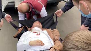 Belarus activist stabs himself in neck in court: Rights group