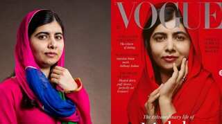 Nobel laureate Malala Yousafzai stuns in red as she features on British Vogue cover 