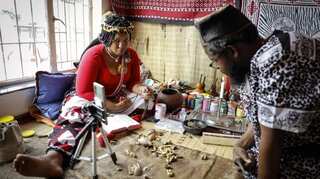 Ancient traditional healing rituals go digital in virus-hit South Africa
