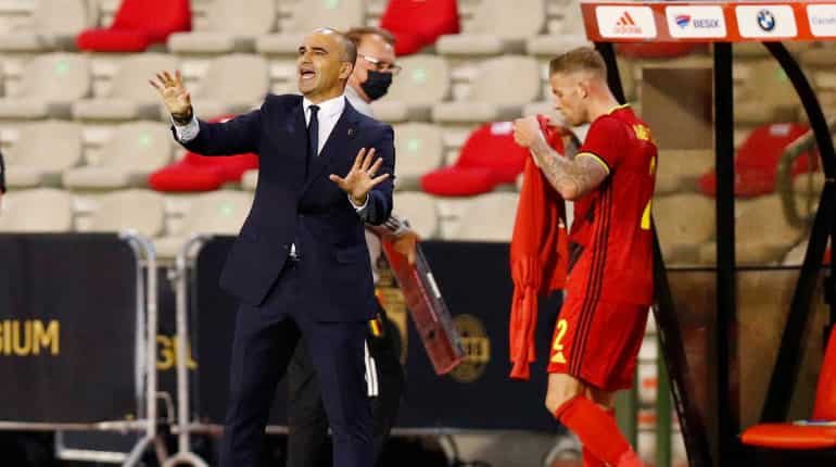 Football: Belgium coach Roberto Martinez shrugs off disappointing draw with Greece