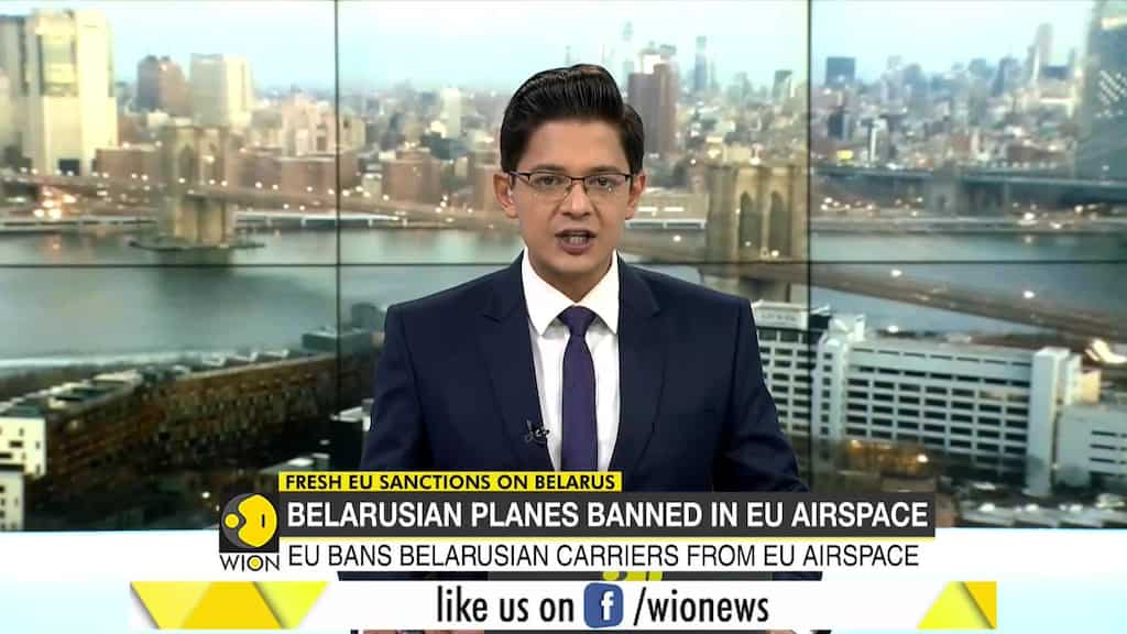 Belarusian planes banned in EU airspace
