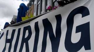 In US, equities rebound as dollar falls, job market shows tepid growth