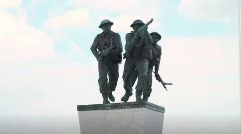 British memorial opens in France to remember D-Day fallen