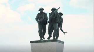 British memorial opens in France to remember D-Day fallen