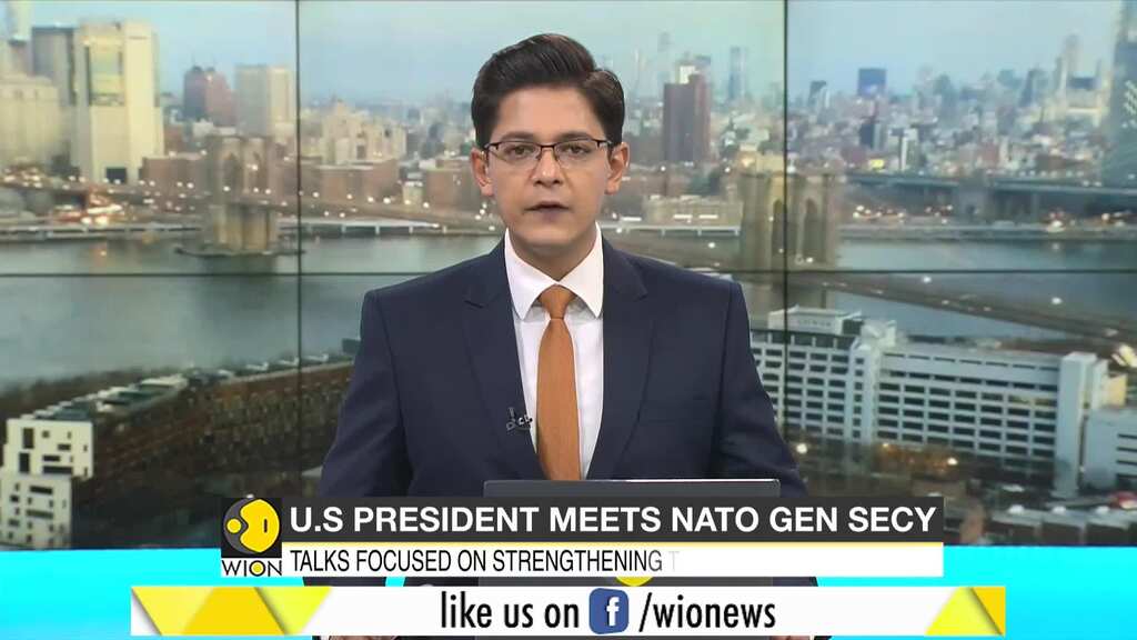 US President Joe Biden hosts NATO chief Stoltenberg at White House