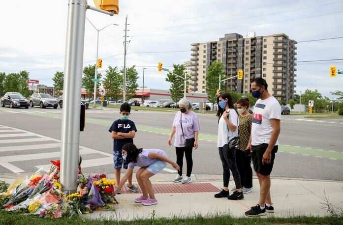 Four Muslim family members killed in suspected hate crime in Canada's Ontario