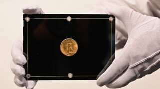 US gold coin sells for record $19.5 mn at Sotheby's auction