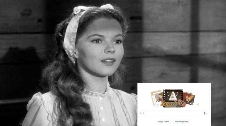 Google honours Hollywood icon Shirley Temple with a doodle
