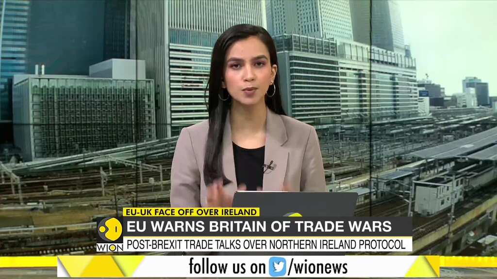 EU warns UK over post-Brexit North Ireland trade