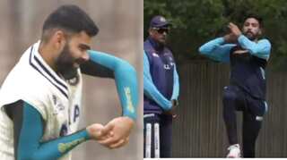 Cricket: Virat and Co. break sweat at the Ageas Bowl after ending quarantine - WATCH