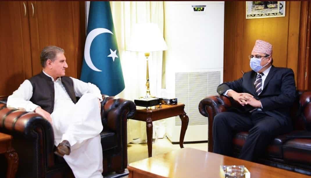 Pakistan stands with Nepal to fight COVID-19 pandemic, says Foreign Minister Shah Mahmood Qureshi Pakistan stands with Nepal to fight COVID-19 pandemic, says Foreign Minister Shah Mahmood Qureshi