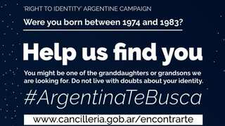 Argentina launches international campaign to find missing people after 30 years