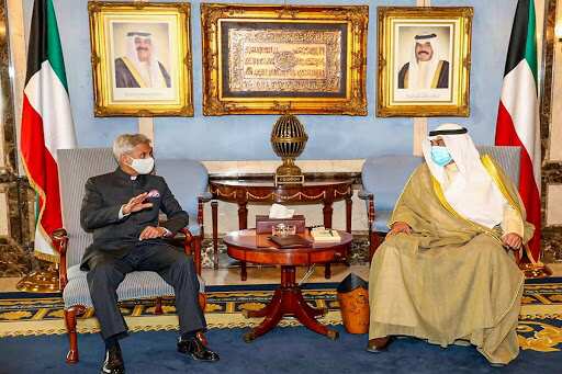 EAM Jaishankar meets Indian envoys to Gulf nations in Kuwait