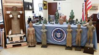 United States returns 27 stolen antiquities to Cambodia