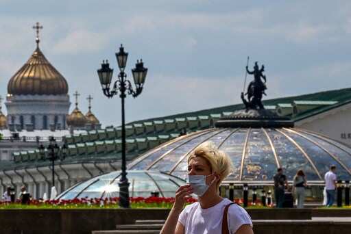 Russia hit with virus surge; European Championship host city witnesses spike Russia hit with virus surge; European Championship host city witnesses spike
