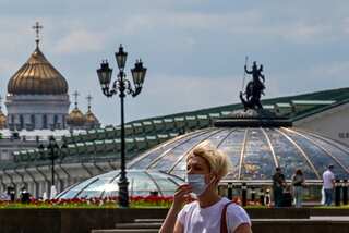 Russia hit with virus surge; European Championship host city witnesses spike