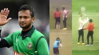 Cricket: Bangladesh all-rounder Shakib Al Hasan suspended for three matches over umpire outburst