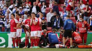 Football: Denmark's Eriksen rushed to hospital after collapsing in Euro 2020 match