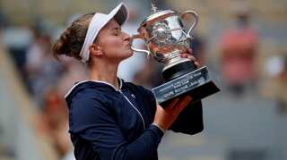 French Open: Unseeded Barbora Krejcikova wins maiden Grand Slam singles title in Paris