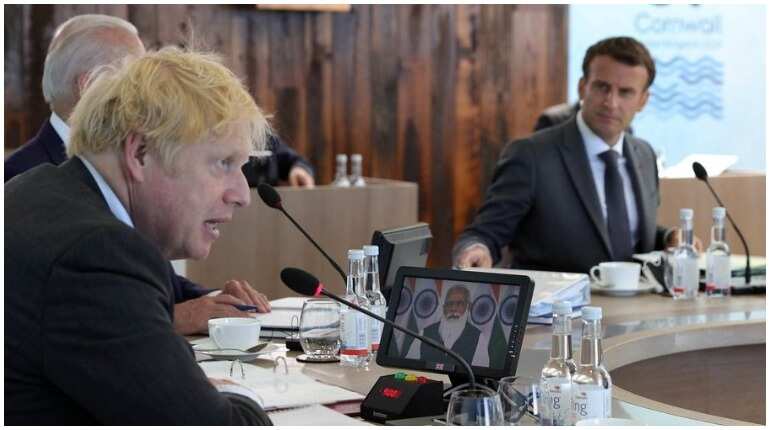 At G7, PM Modi highlights India's civilisational commitment to democracy At G7, PM Modi highlights India's civilisational commitment to democracy