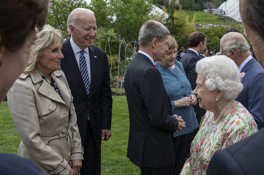 UK: US President Joe Biden and First Lady Jill Biden meet Queen Elizabeth at Windsor Castle