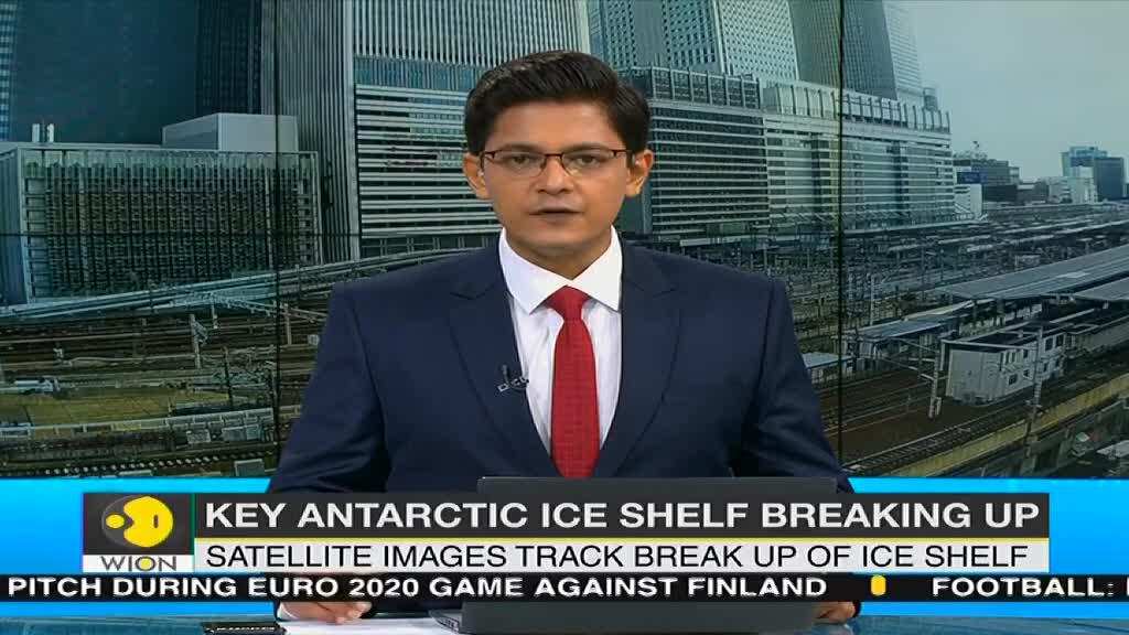Study: Antarctic ice shelf is breaking up faster than expected