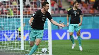 Football: Michael Gregoritsch, Marko Arnautovic strike late to end Austria's long wait