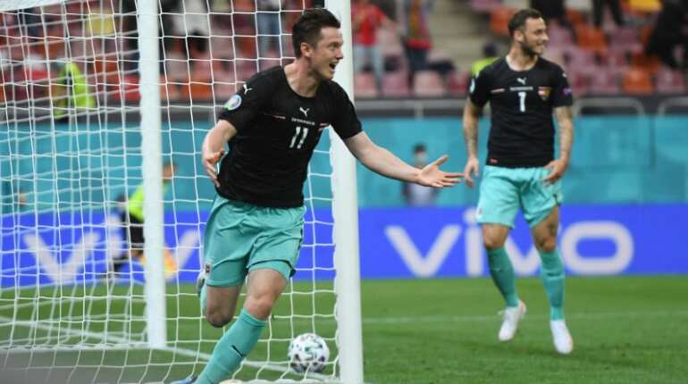 Football: Michael Gregoritsch, Marko Arnautovic strike late to end Austria's long wait