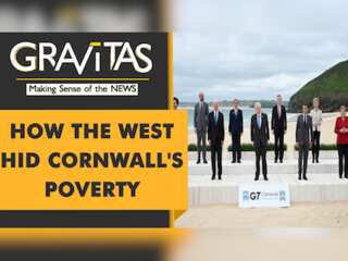 Gravitas: G7 glitz hides Cornwall's poverty