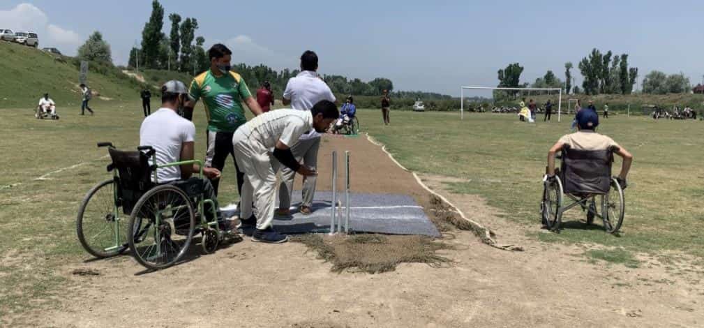 Specially-abled hold cricket matches across valley to help relieve stress amid COVID-19