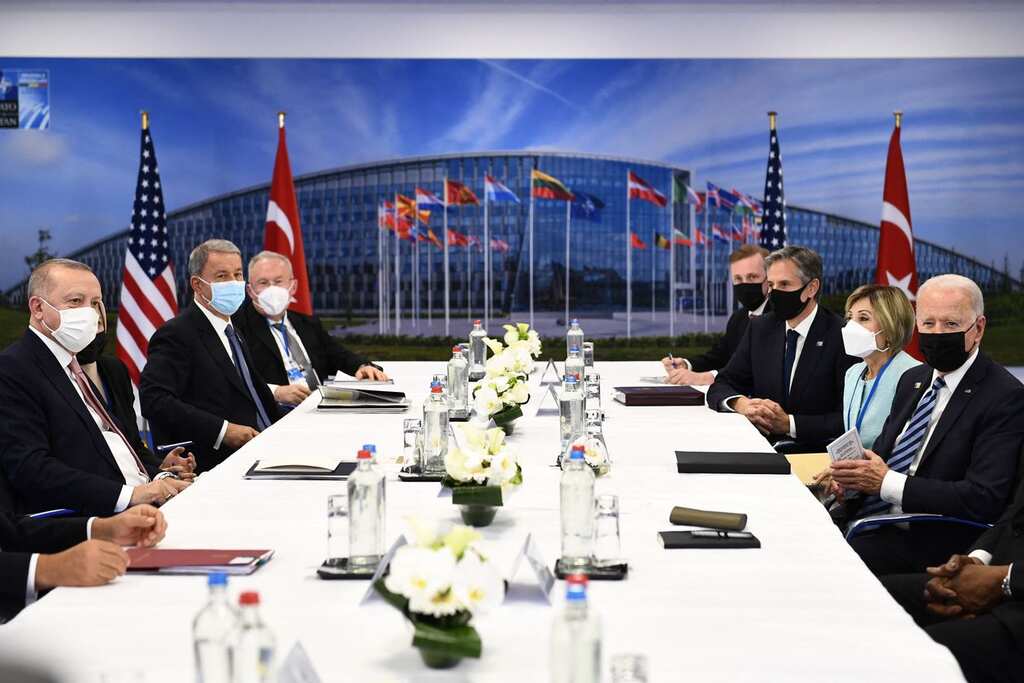 Erdogan and Biden met in Brussels to reset bilateral relations