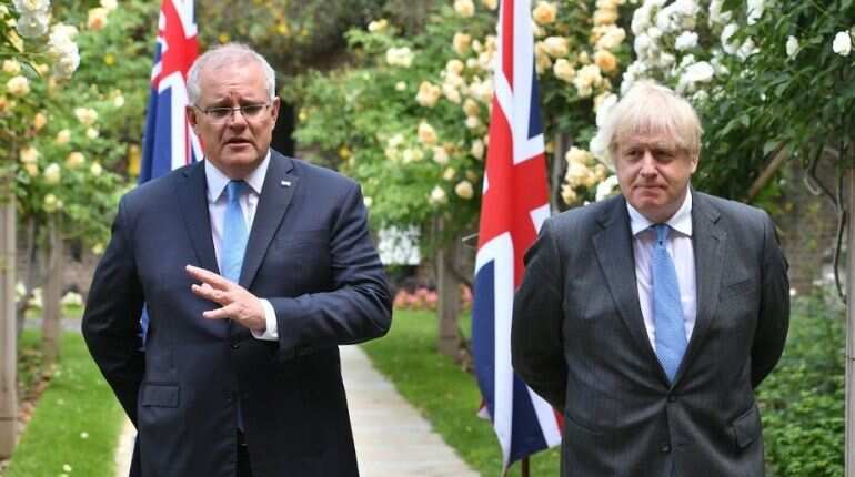 Australia touts 'great win' in Britain's first post-Brexit trade deal Australia touts 'great win' in Britain's first post-Brexit trade deal