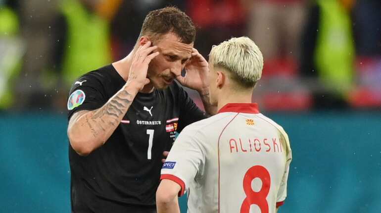 Football: UEFA to investigate Marko Arnautovic's goal celebration versus North Macedonia