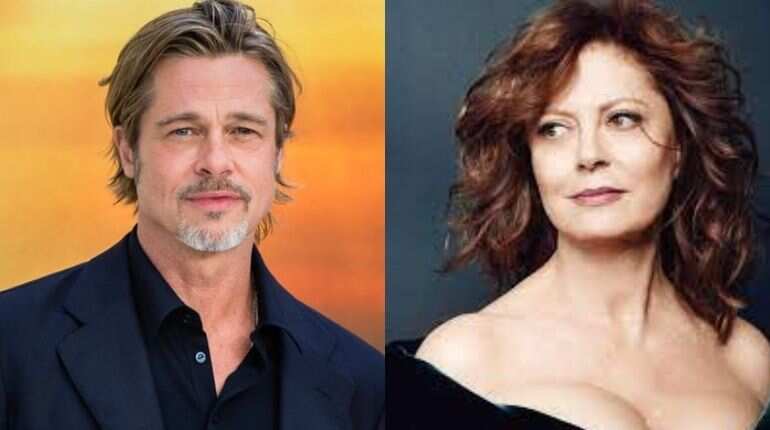 Susan Sarandon on working with Brad Pitt in 'Thelma and Louise': He's not just a gorgeous face