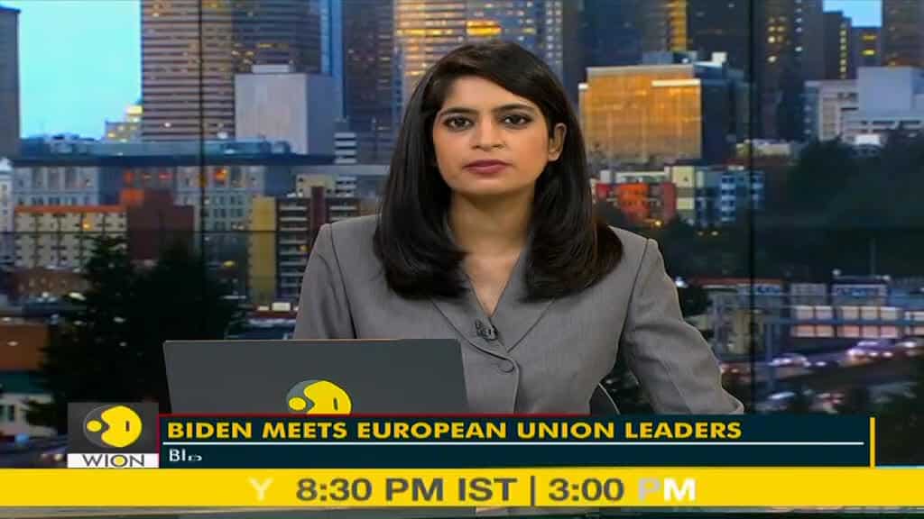 US President Biden meets European Union leaders after NATO summit