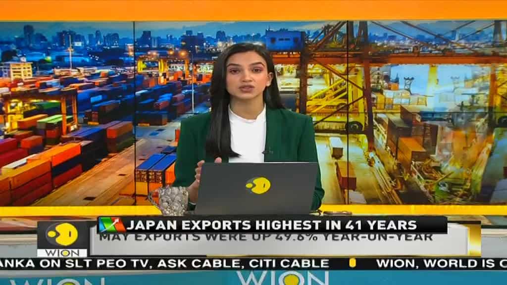 Japan's May exports log sharpest rise in 41 years