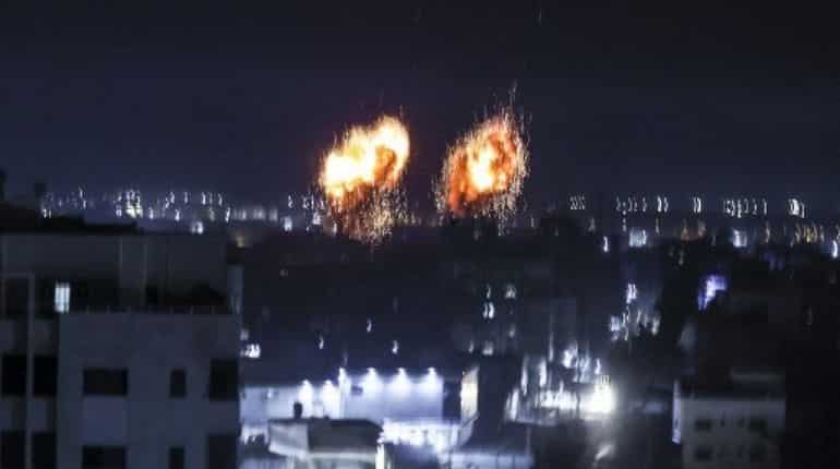 Israel strikes Gaza after incendiary balloon launch