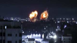 Israel strikes Gaza after incendiary balloon launch