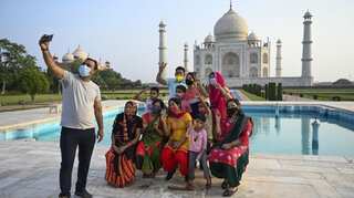 Taj Mahal reopens as India eases pandemic restrictions
