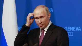 Russia ready to continue dialogue if US is willing, Putin says after meeting Biden