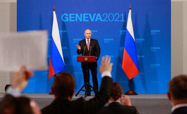 Putin calls discussions with Biden fruitful & constructive during post-summit press conference