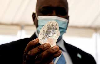 Botswana says it has found the world’s third-largest diamond