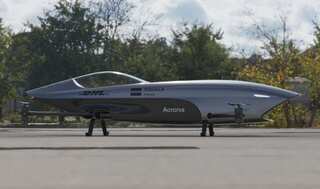 'Future of racing': Full-size flying race car takes first flight