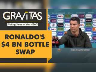 Gravitas: Ronaldo takes the fizz out of Coke