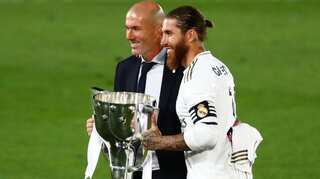 Football: It was an honour to work with 'great captain' Sergio Ramos, says Zinedine Zidane