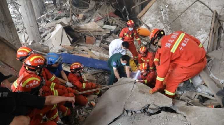 Eight detained over deadly China gas blast Eight detained over deadly China gas blast