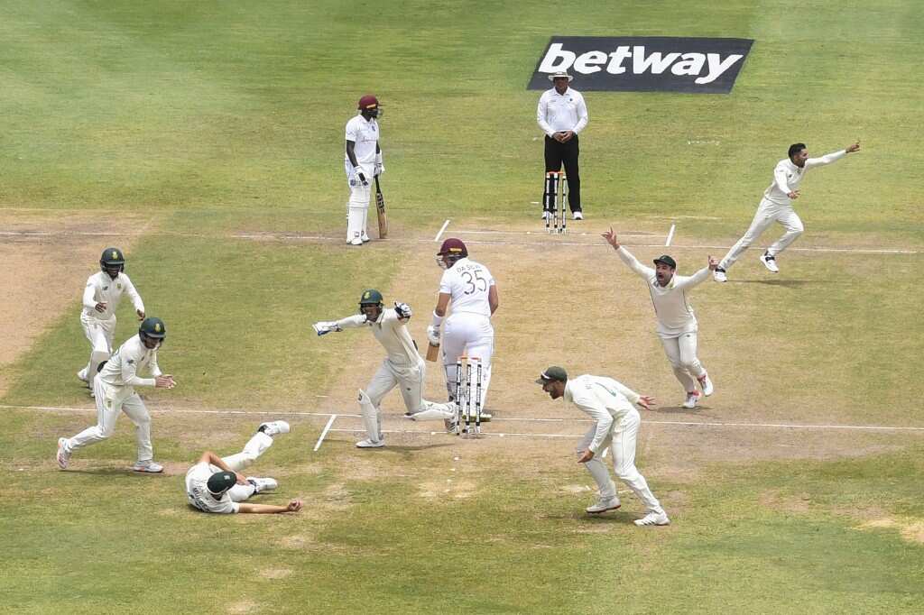 Cricket: Maharaj hat-trick spins South Africa to series win in West Indies