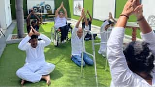 Anybody can do yoga: Specially abled persons join the International Yoga Day movement