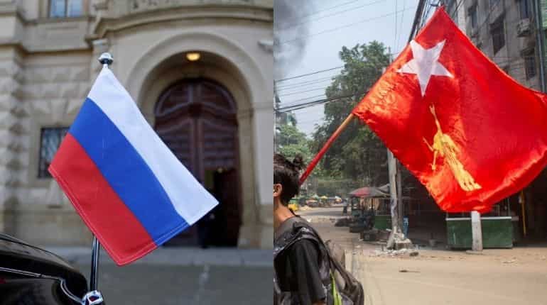 Myanmar junta leader thanks Russia for boosting military Myanmar junta leader thanks Russia for boosting military
